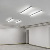 4x 120 cm LED Feuchtraumleuchten, 36W, 5400lm, 4000K Neutralweiß, IP65, Wasserfest für Keller, Werkstatt, Garage, Innen- & Außenbereich