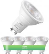 Lepro GU10 LED Warmweiss 2W Lampe, 2700K Warmweiß, 360 Lumen, 38° Abstrahlwinkel, Nicht dimmbar Reflektorlampe, Energiesparendes GU10 LED Leuchtmittel für Wohnzimmer, Küche, Schlafzimmer,4 Stück