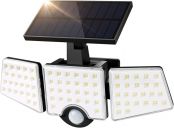 Lepro Solarlampen für Außen mit Bewegungsmelder, 360° Beleuchtungswinkel, 1000 Lumen 6W LED Solarlampen Aussen, IP65 Wasserdicht, 270°Drehbar Solar Außenleuchte für Außen Garten Balkon Garage