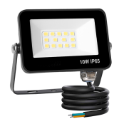 Lepro 10W LED Strahler Außen, 850LM Superhell Außenstrahler, IP65 Wasserdicht LED Fluter, 5000K Kaltweiß Scheinwerfer Flutlicht, Außenlampe für Garten, Innenhöfe, Garage, Hotel, Sportplatz