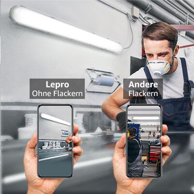 Dreifachlicht flackerfrei